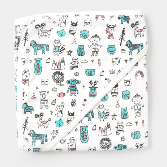 Wrapping Sheet Little Dude - White