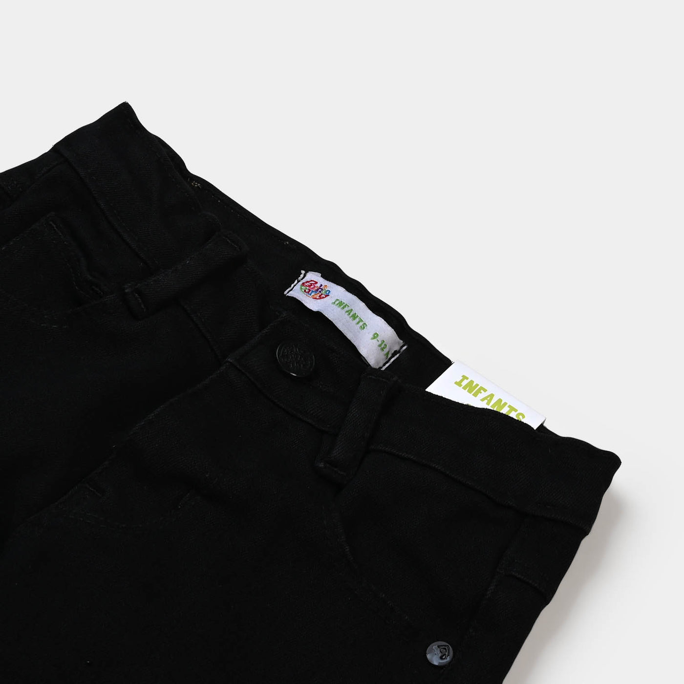 Infant Boys Denim Pant Basic  - BLACK