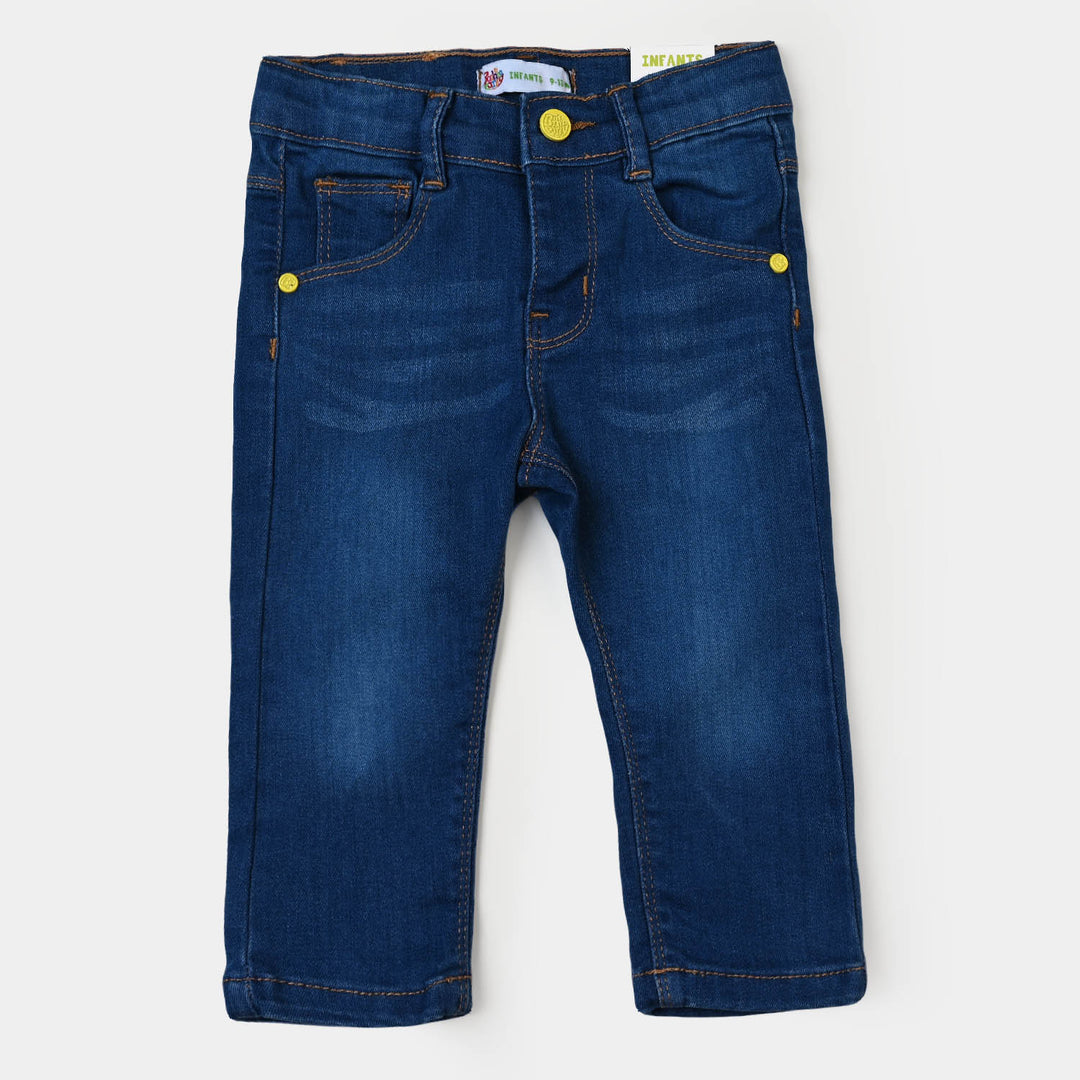 Infant Boys Denim Pant Basic - Mid Blue