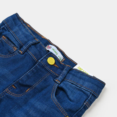 Infant Boys Denim Pant Basic - Mid Blue