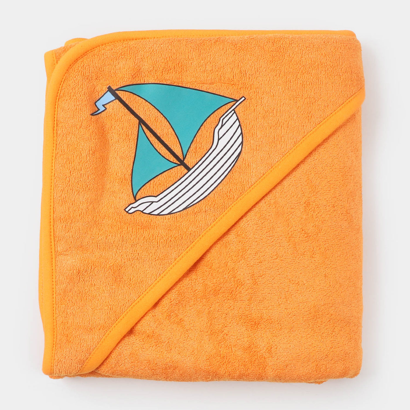 Bath Towel Ocean Love - Orange