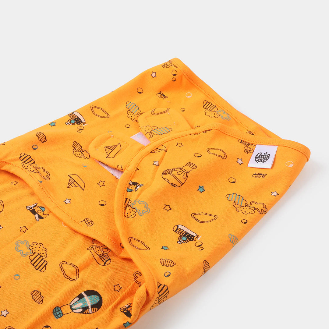 Swaddle Ocean Love - ORANGE