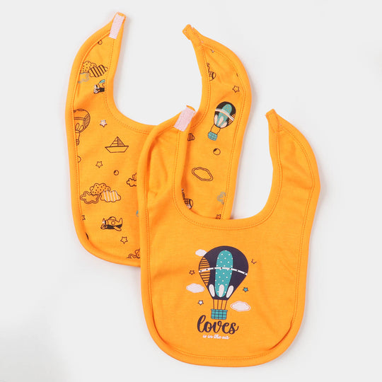 Bib 2 PCs Ocean Love | ORANGE