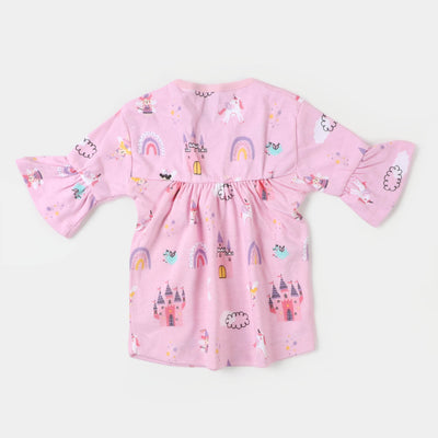 Infant Girls 2PC Suit Magical World - Baby Pink