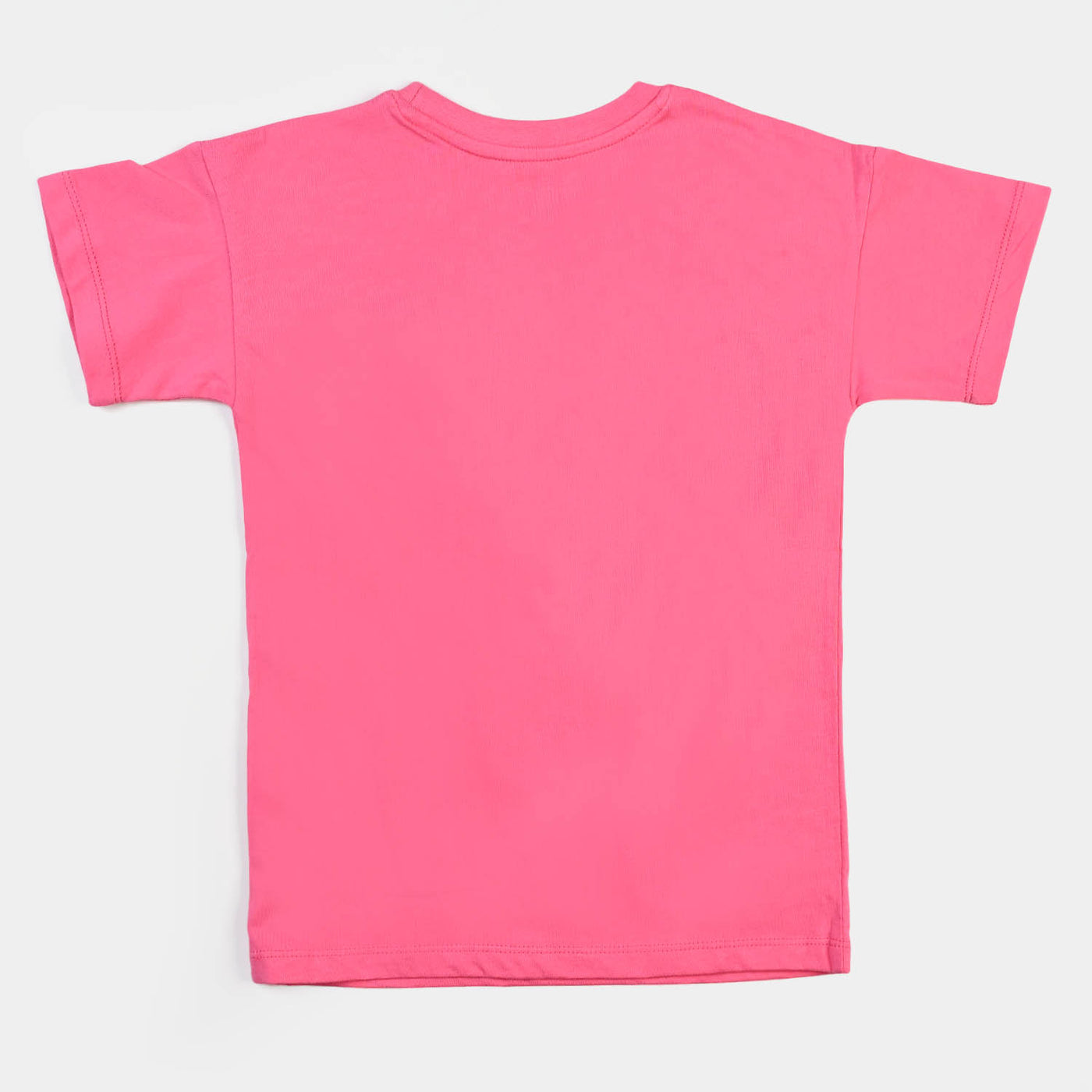 Girls Slub T-Shirt Shake Things - Hot Pink