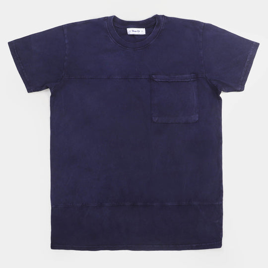 Teens Boys T-Shirt Cut & Sew - NAVY