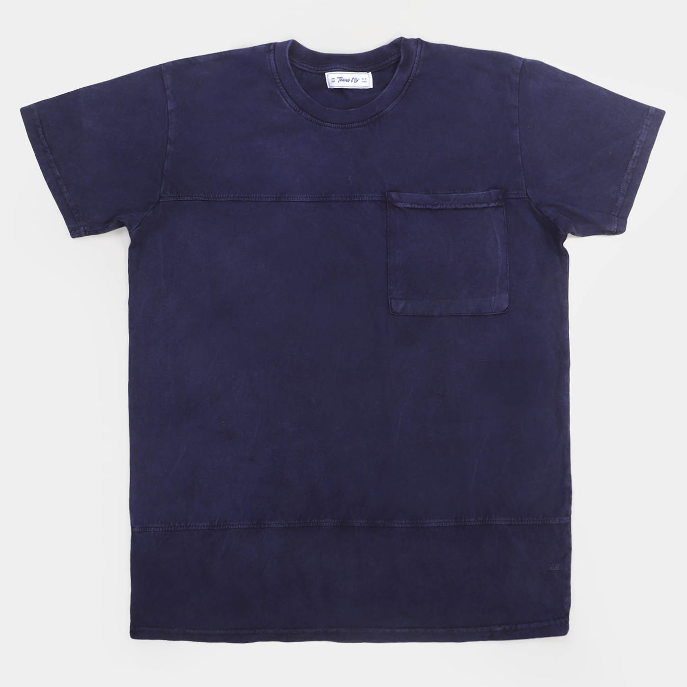 Teens Boys T-Shirt Cut & Sew - NAVY