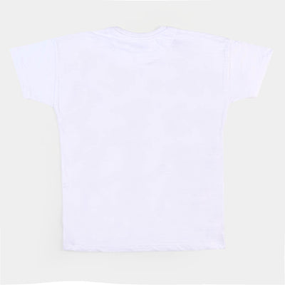 Teens Girls Cotton T-Shirt My Lady - White