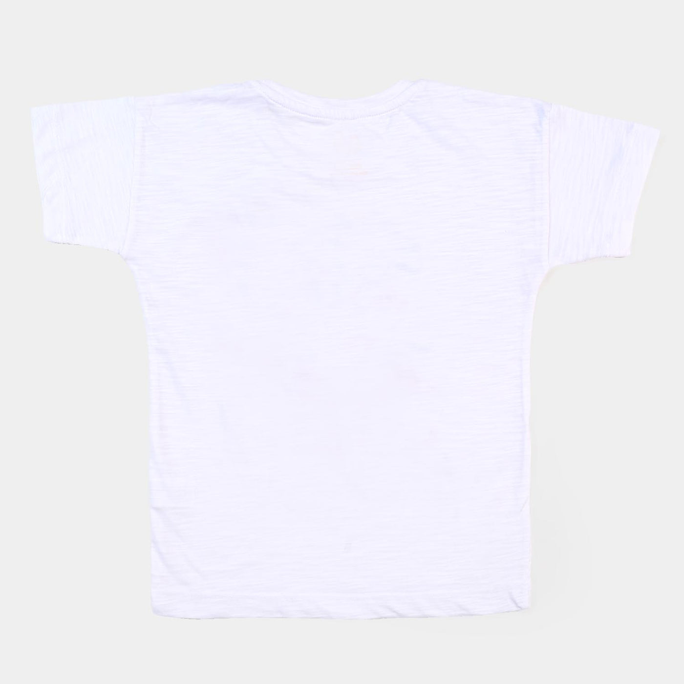 Girls Slub T-Shirt Character - White