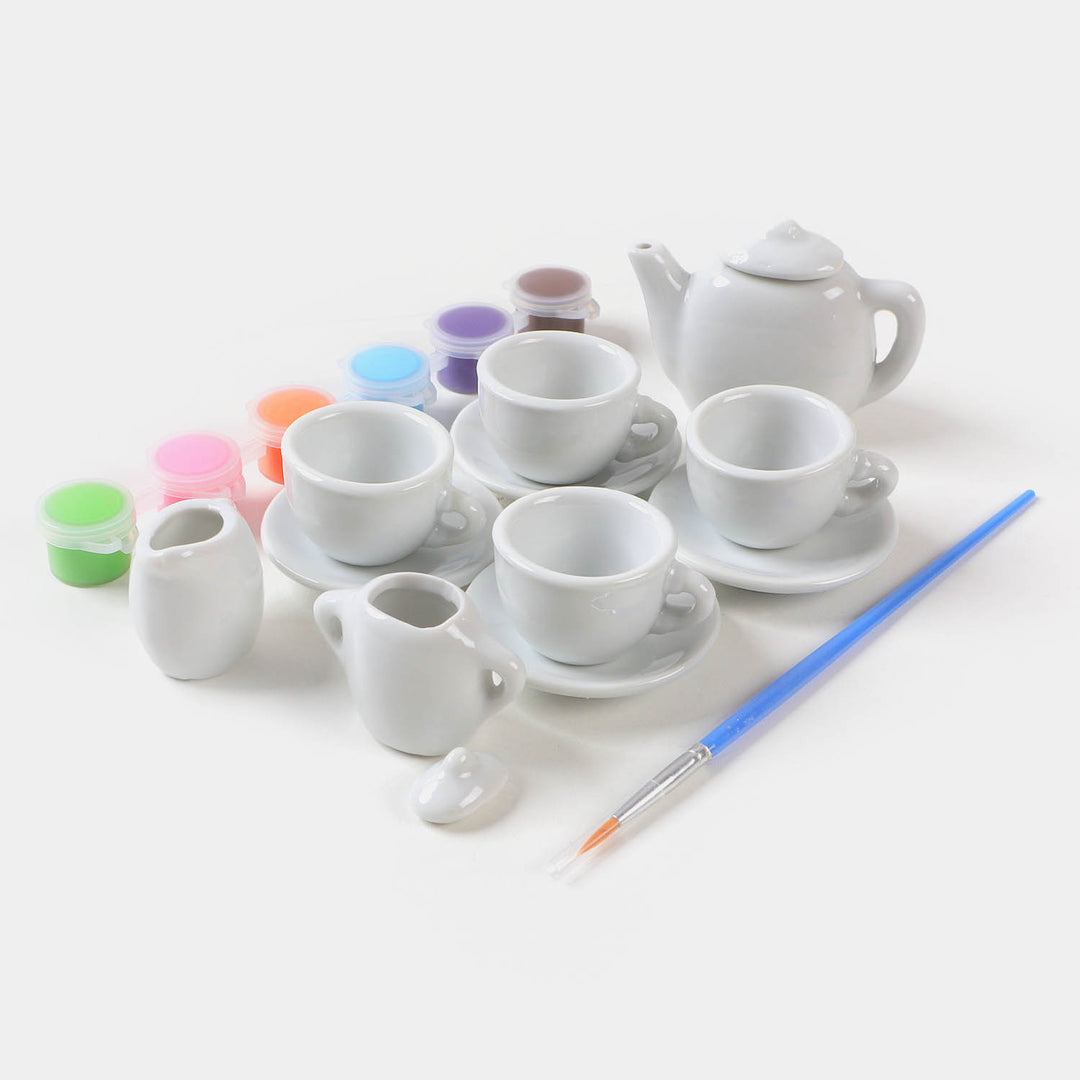 Painting Tea Set For Kids