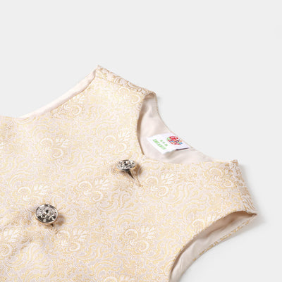 Infant Boys Waistcoat - BEIGE