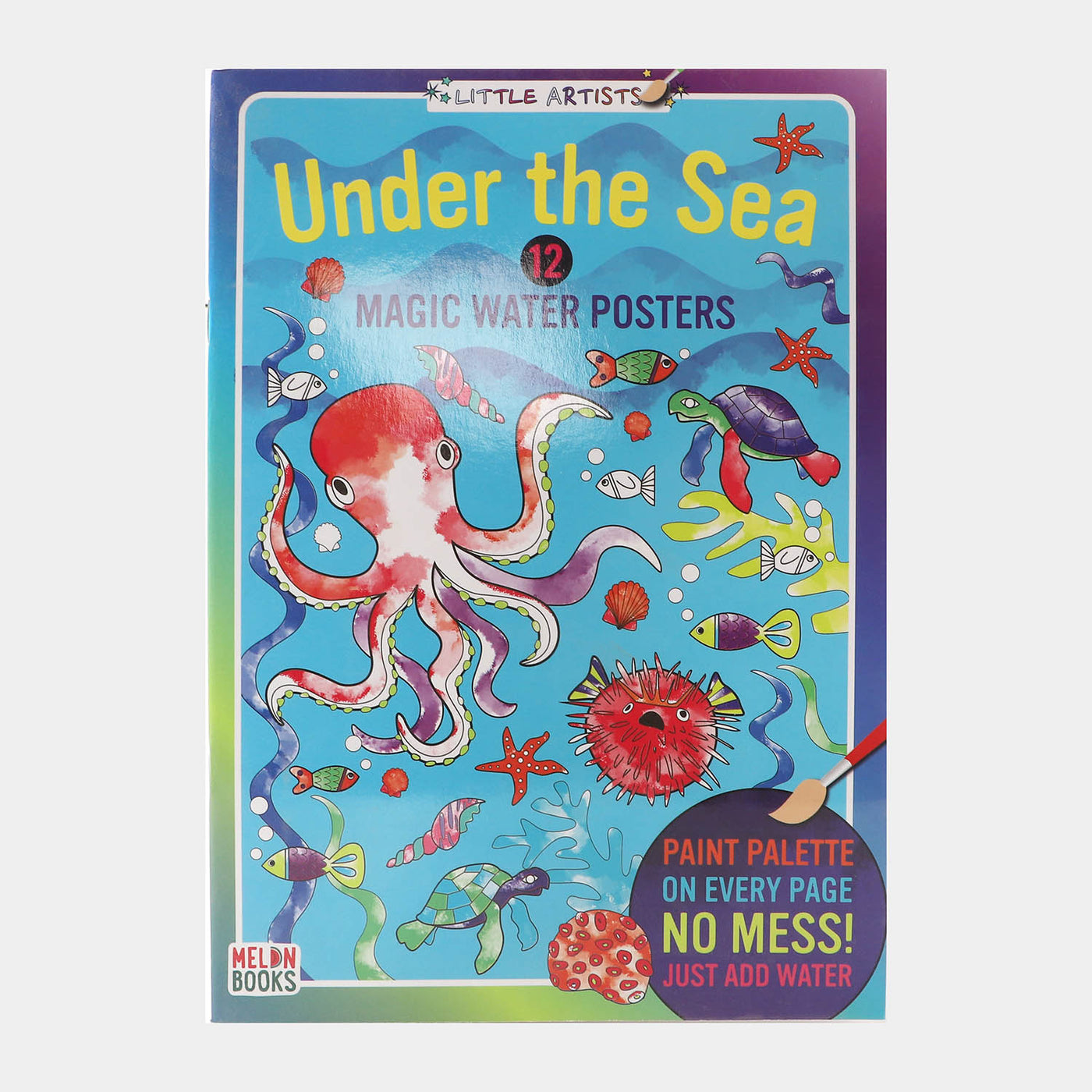 Little Artists: Under The Sea 12 Magic Water Posters