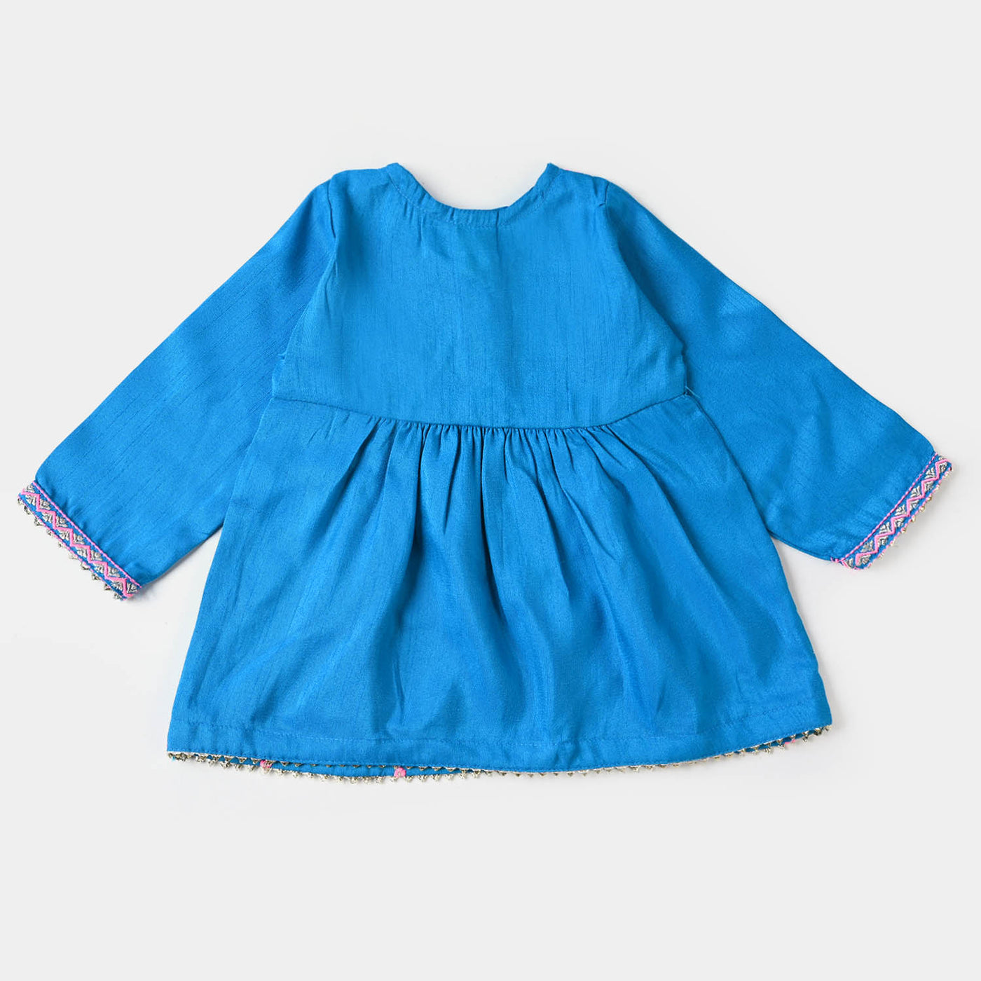 Infant Girls 2PCs Suit Charming  - Teal blue