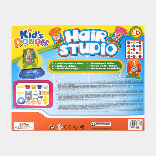 Kids Hair Studio Dough Play Set For Kids