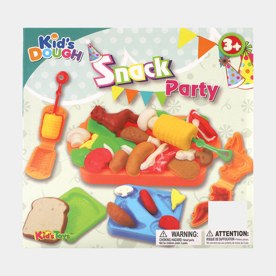 Kids Snacks Party Dough Play Set For Kids