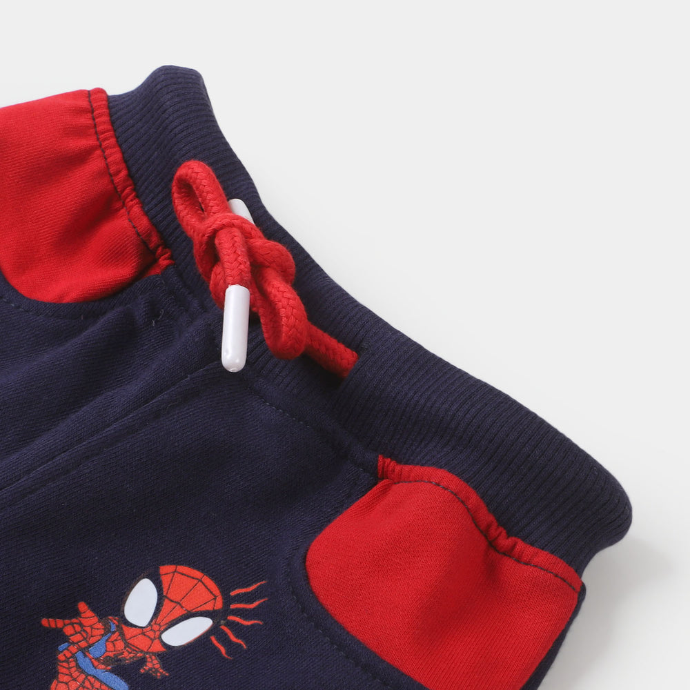 Infant Boys Terry Sleeping Pajama - Navy Blue