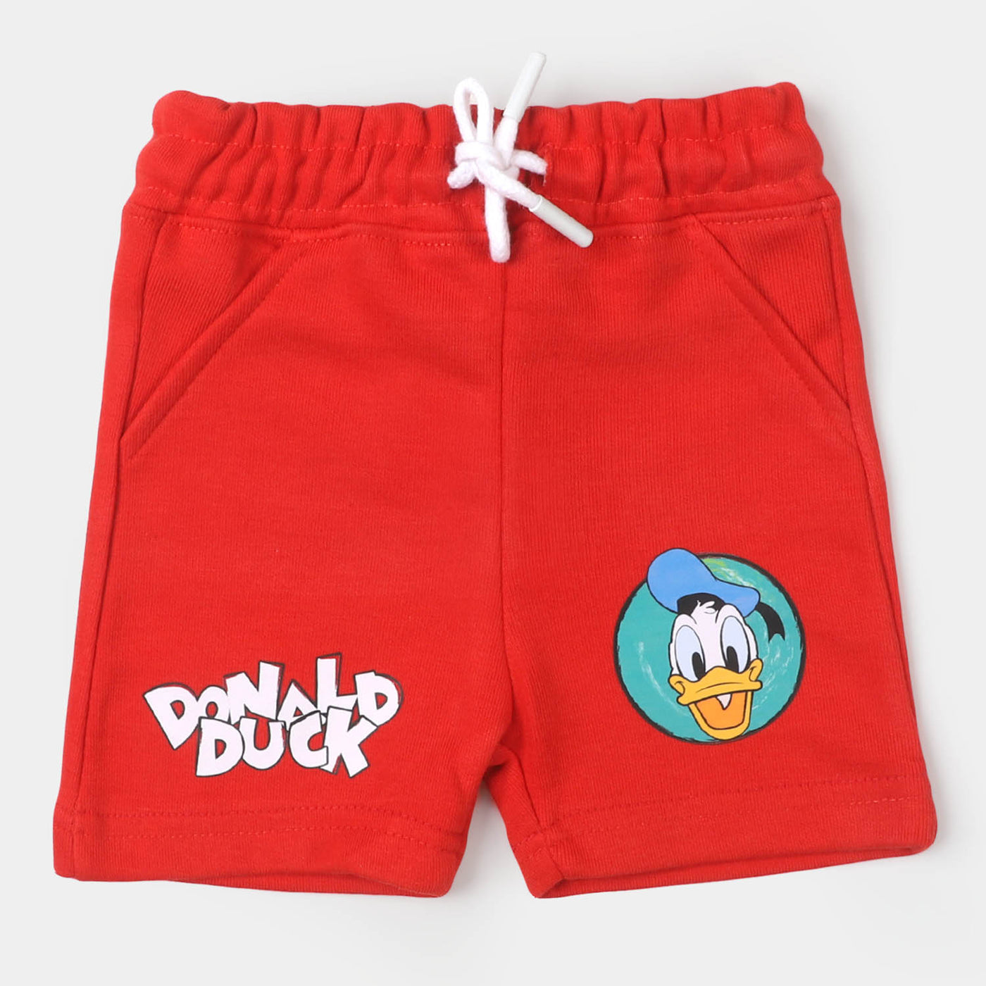 Infant Boys Knitted Short Duck - Poppy Red