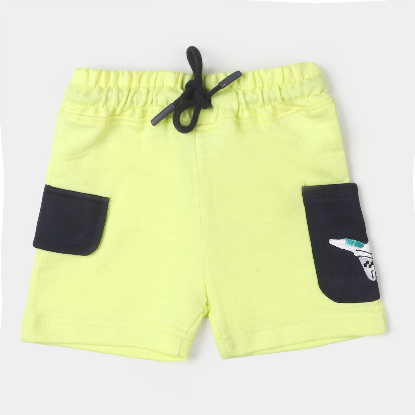 Infant Boys Knitted Short Plane - Sharp Green