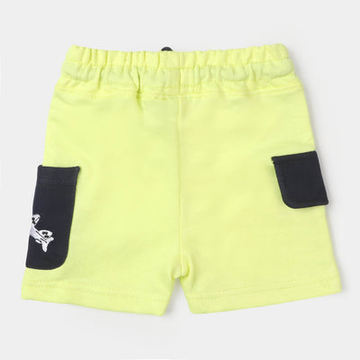 Infant Boys Knitted Short Plane - Sharp Green