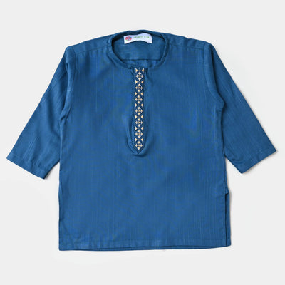 Infant Boys Viscose 3Pcs Suit - Blue