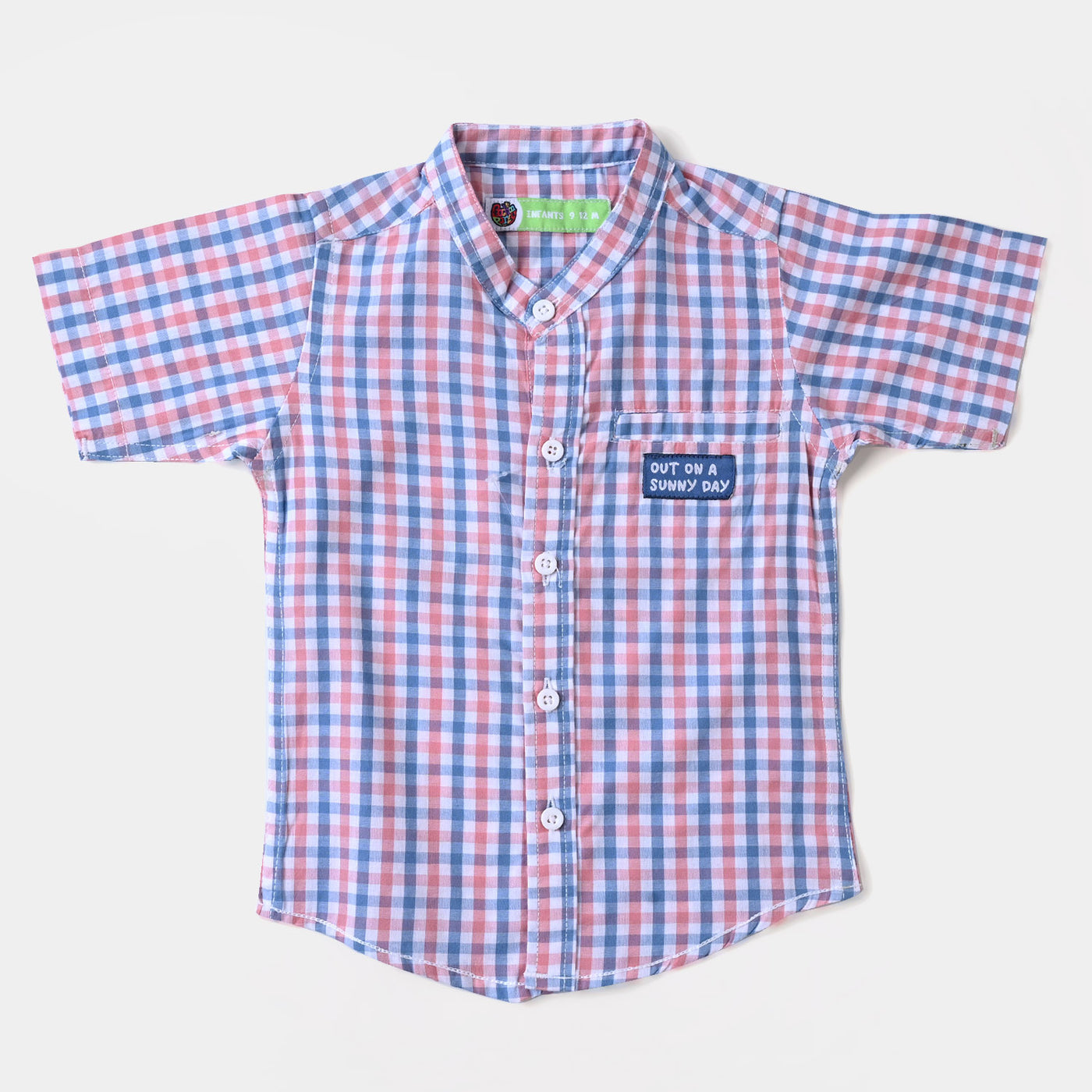 Infant Boys Yard Casual Shirt Sunny Day - Light Blue
