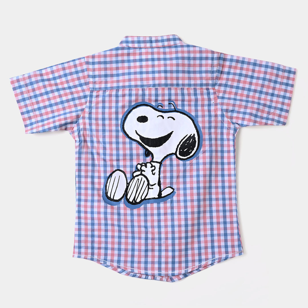 Infant Boys Yard Casual Shirt Sunny Day - Light Blue