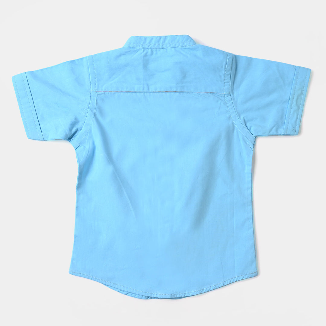 Infant Boys Cotton Casual Shirt Fun In The Sun - Blue