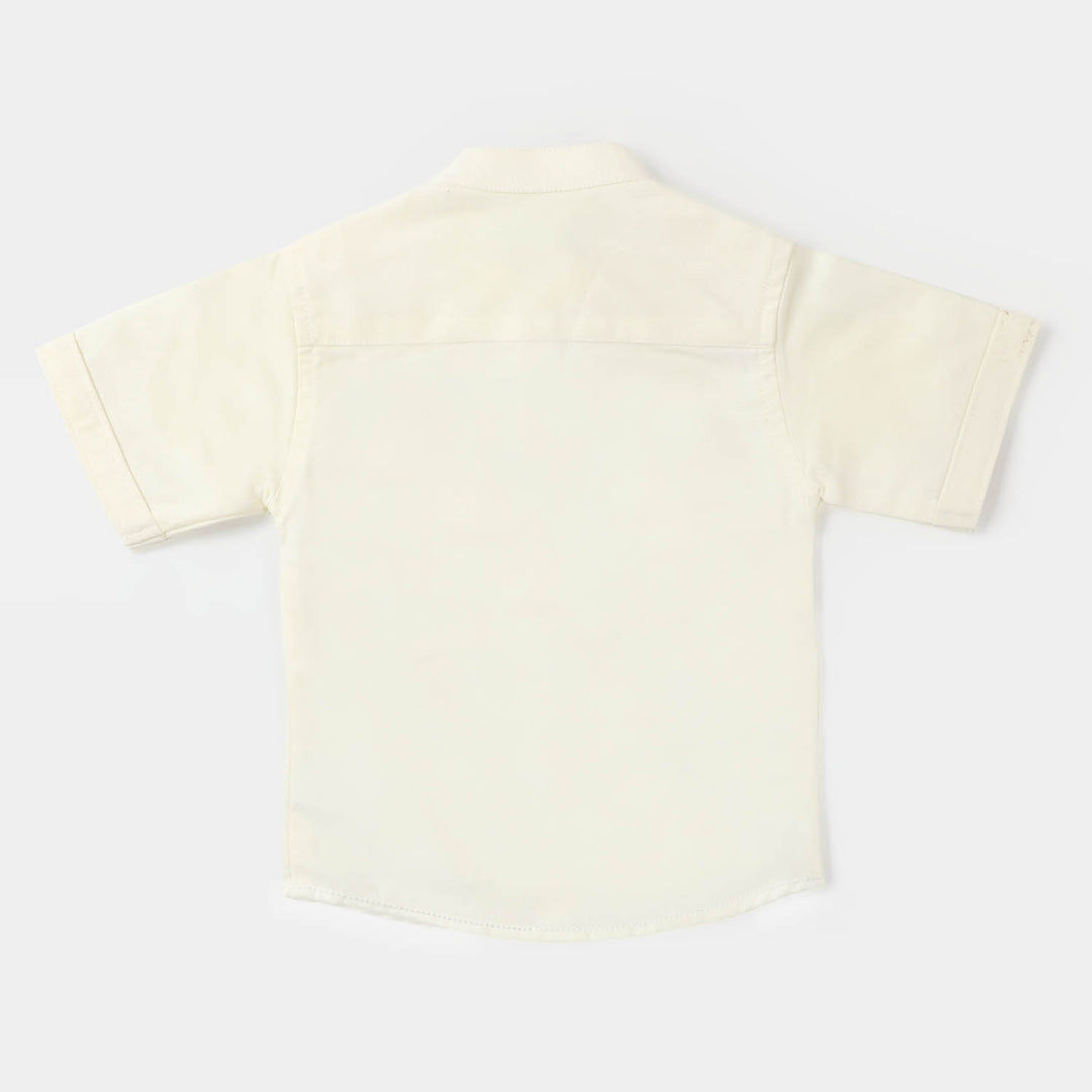 Infant Boys Oxford Casual Shirt Cookie Monster - OFF-White