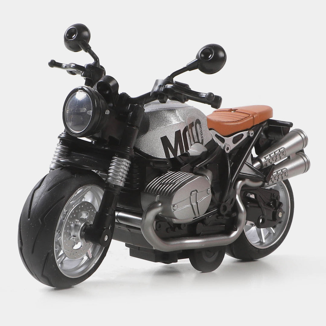 Die Cast Bike M1233 - Grey