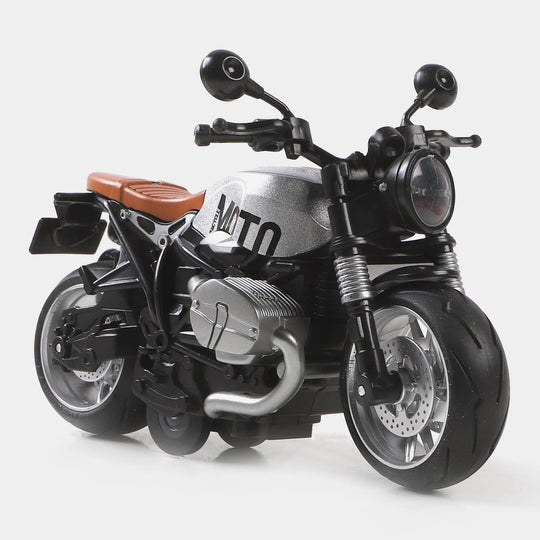 Die Cast Bike M1233 - Grey