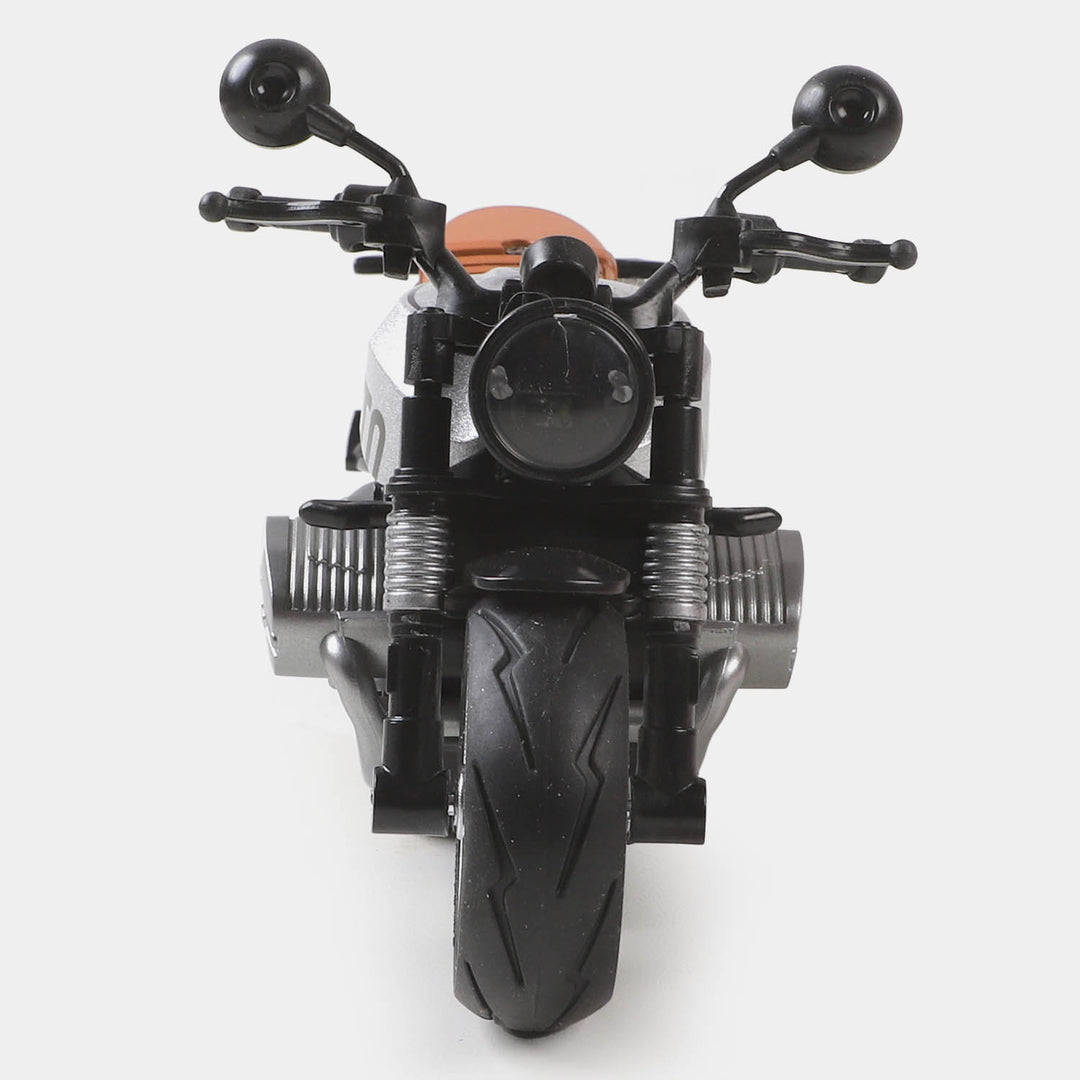 Die Cast Bike M1233 - Grey