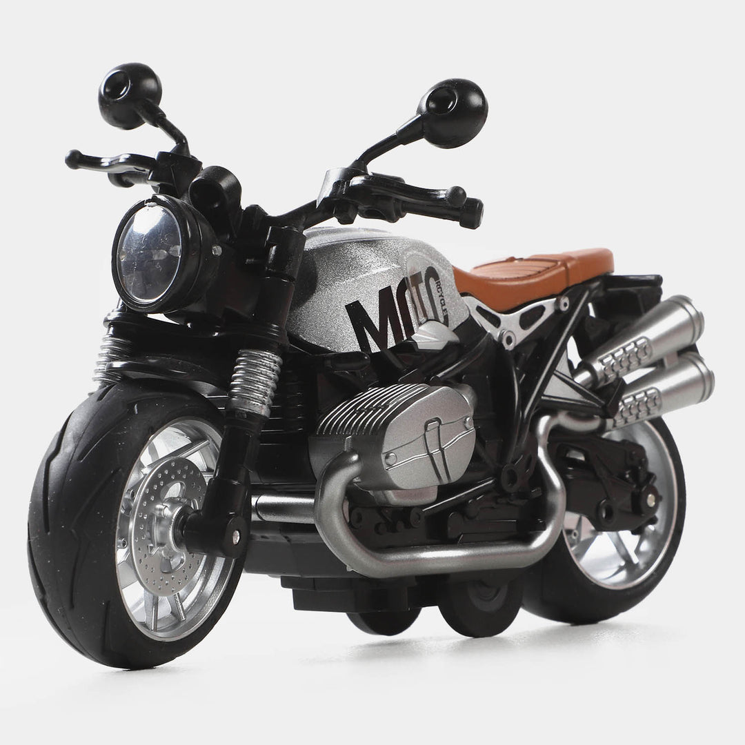 Die Cast Bike M1233 - Grey