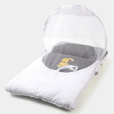 Portable Baby Bed Net Chicken - White