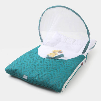 Portable Baby Bed Net Chicken L/Blue