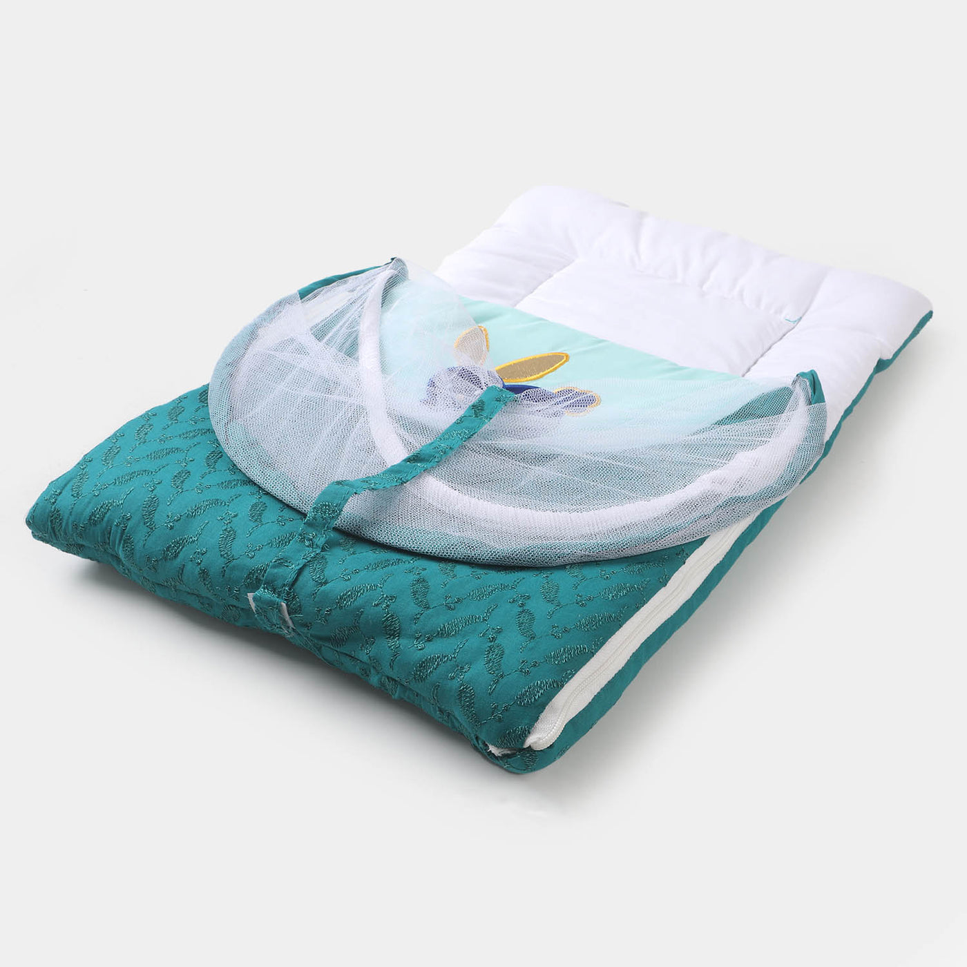 Portable Baby Bed Net Chicken - Blue