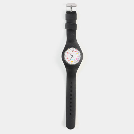 Analog Wrist Watch PVC For Kids