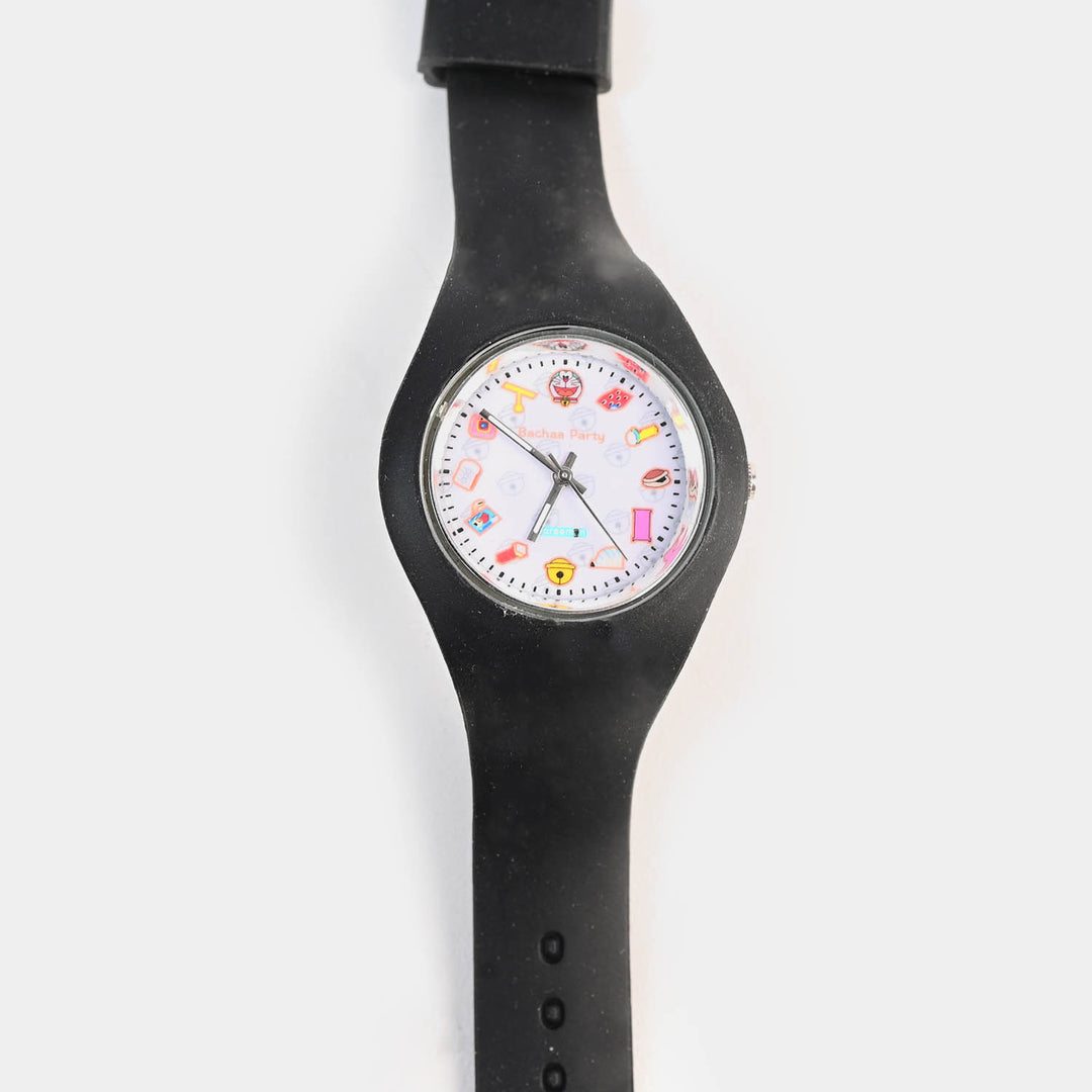 Analog Wrist Watch PVC For Kids