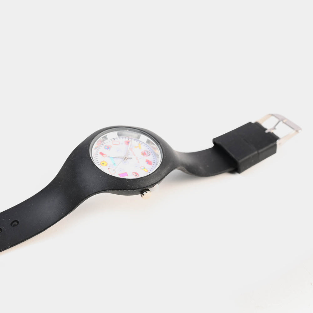 Analog Wrist Watch PVC For Kids