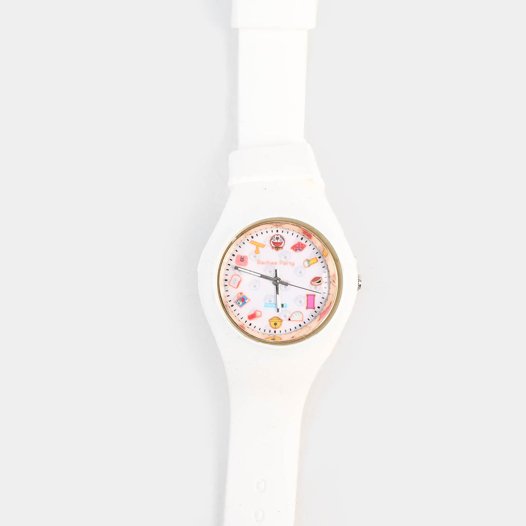 Analog Wrist Watch PVC For Kids