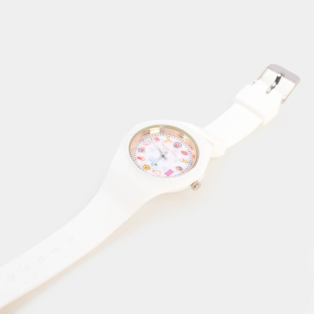 Analog Wrist Watch PVC For Kids