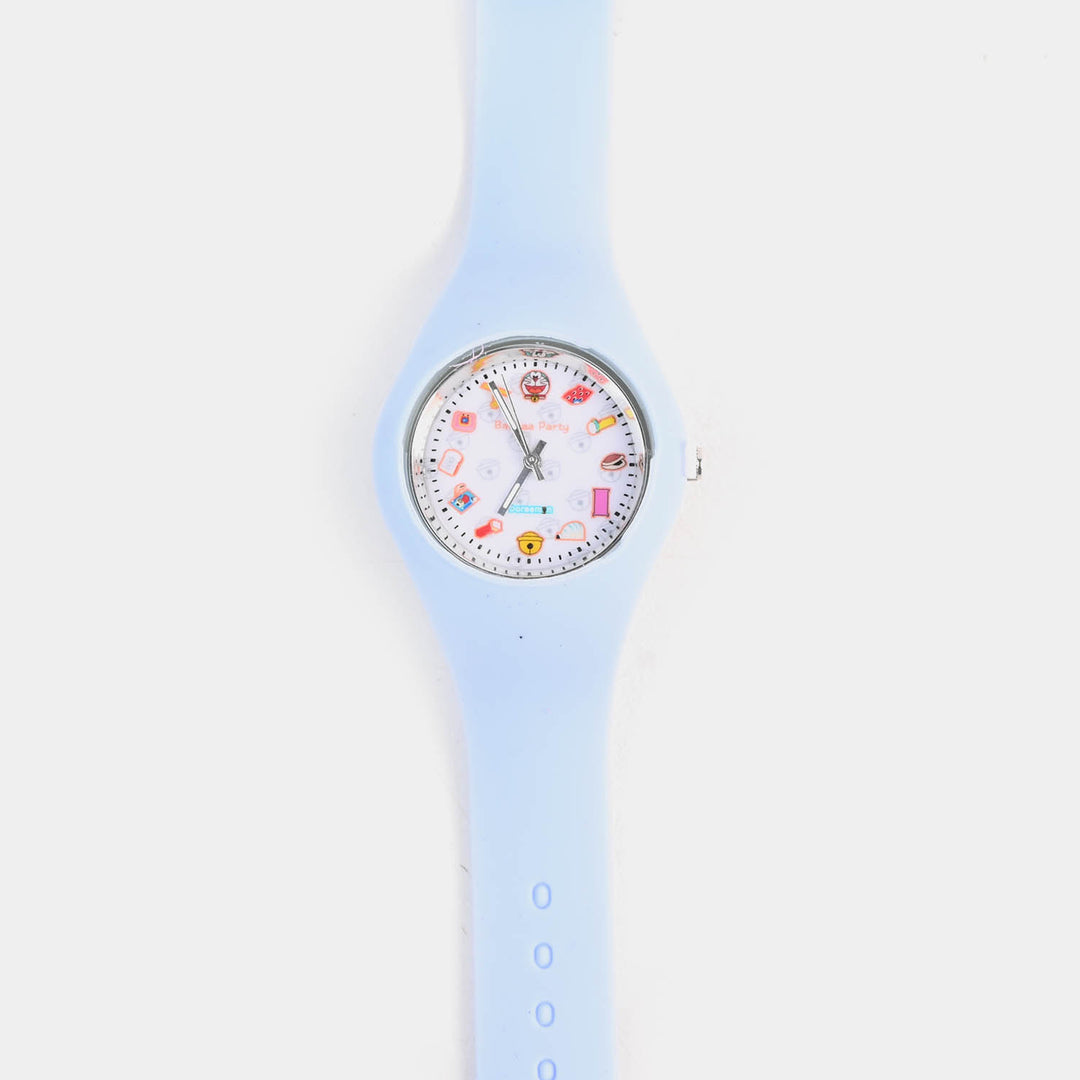 Analog Wrist Watch PVC For Kids