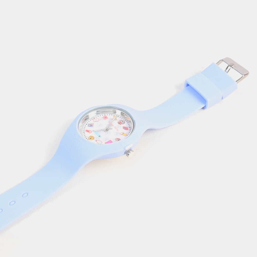 Analog Wrist Watch PVC For Kids