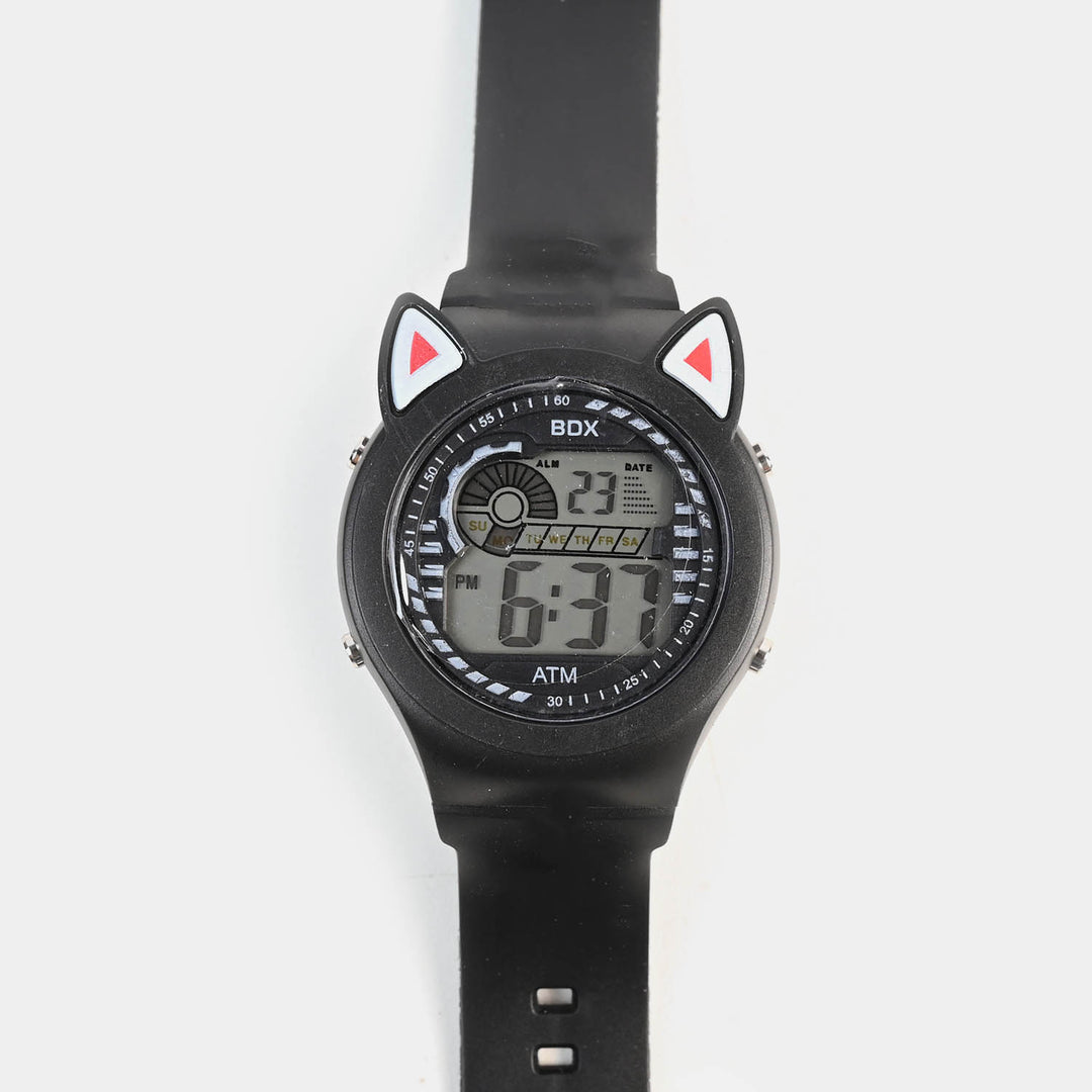 Kids Digital Watch - Black