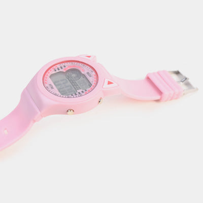 Kids Digital Watch - Pink