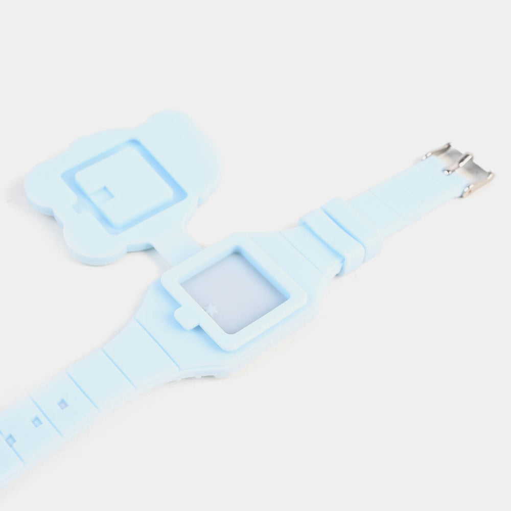 Digital Character Wrist Watch For Kids